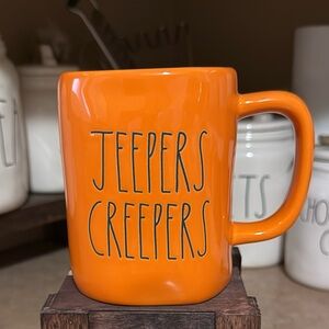 Orange Jeepers Creepers Mug